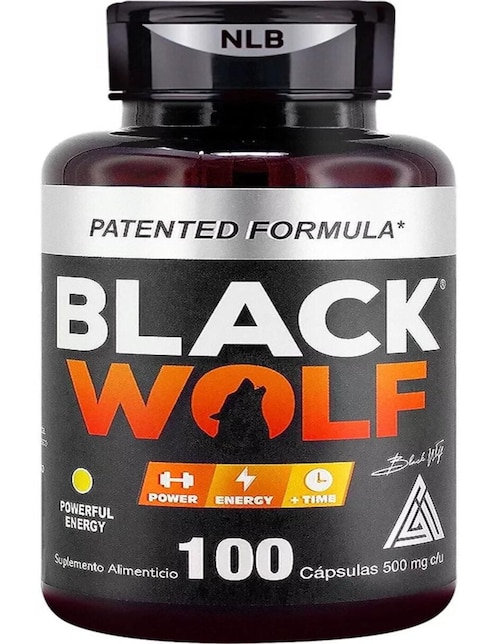 Imagen de producto Suplemento Black Wolf de Qoo vitamina Blinlab cápsulas para hombre