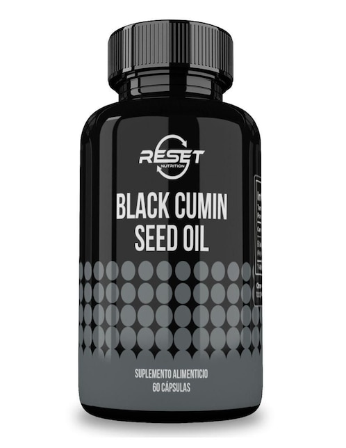 Black Cumin Seed Reset Nutrition con semilla de comino negro 60 cápsulas
