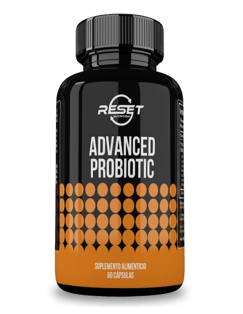 Advanced Probiotics Reset Nutrition con probioticos 5.7 billones cfu 60 cápsulas