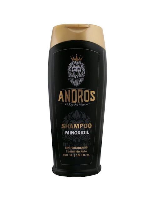 Shampoo anticaída todo tipo de cabello Minoxidil Andros