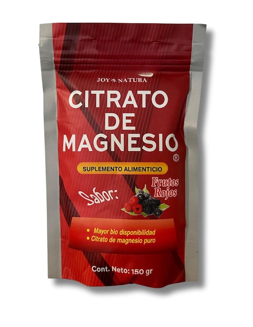Citrato de magnesio Joy Natura sabor frutos rojos 150 g