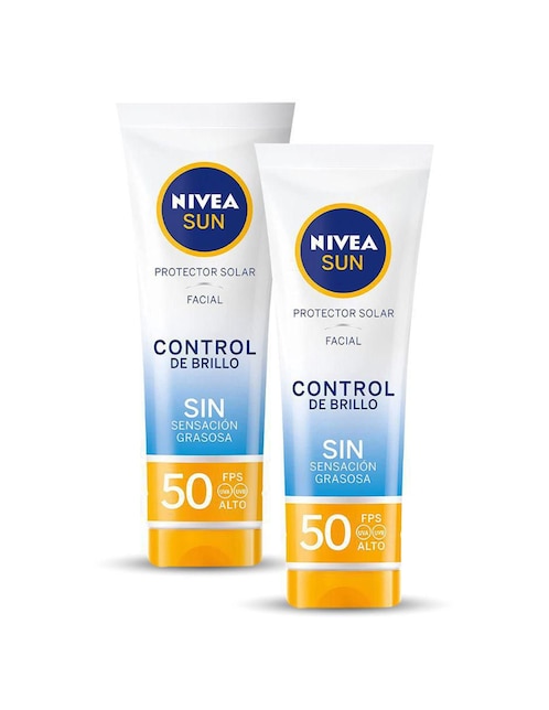 Protector solar fps 50+ 2 pack Nivea 100 ml