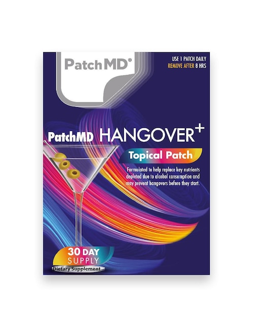 30 parches Hangover Plus Vitamina Patch MD unisex
