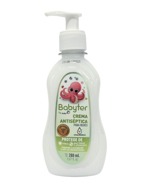 Pomadas bebe Eviter Babyter 280 ml