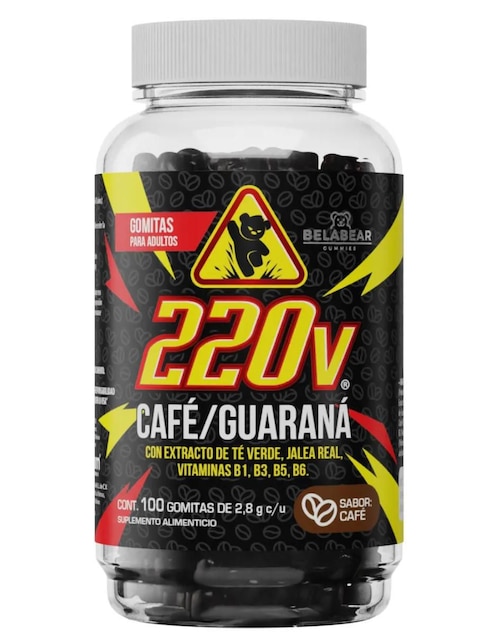 220v Belabear con café verde sabor café 100 gomitas