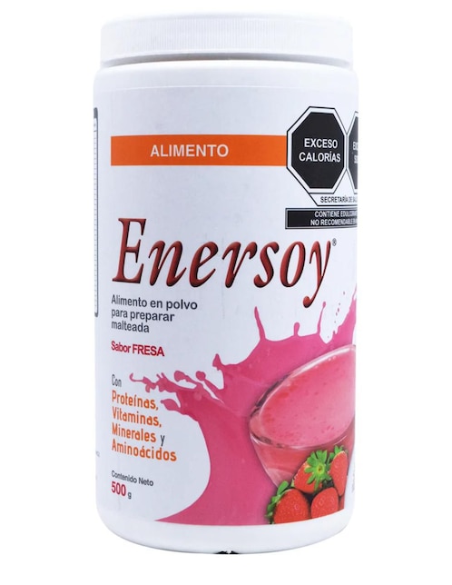 Enersoy Nb Foods con vitamina e y aminoácidos sabor fresa de 500 g