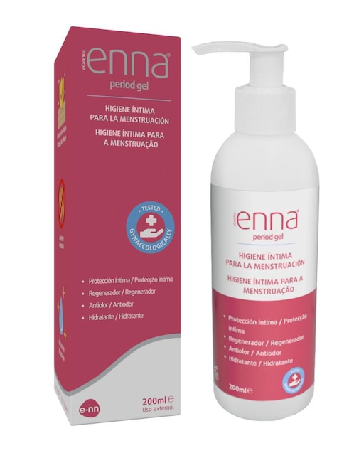 Limpiador íntimo para período menstrual Enna en gel