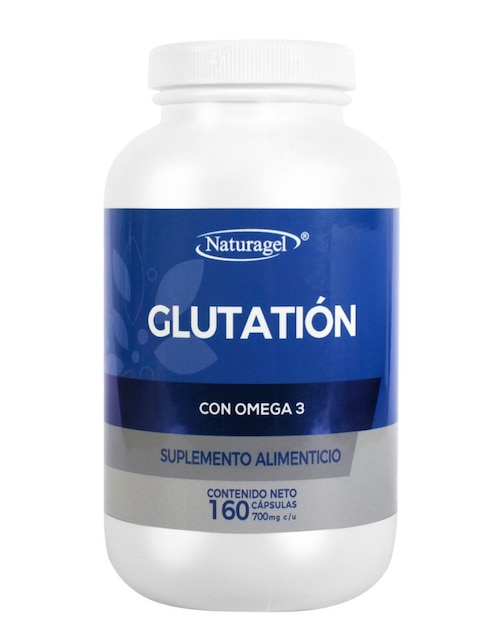 Glutatión con Omega 3 de 160 cápsulas 1
