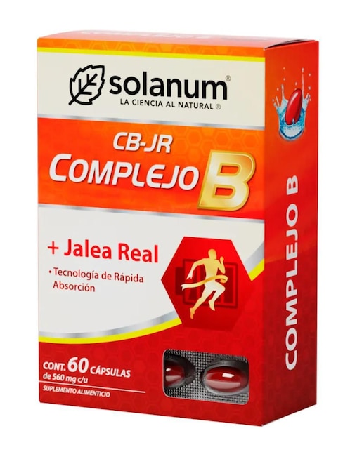 Complejo B con Jalea Real Solanum 100 g