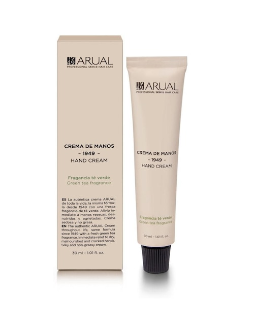 Crema para manos recomendada para hidratar día y noche Arual para todo tipo piel