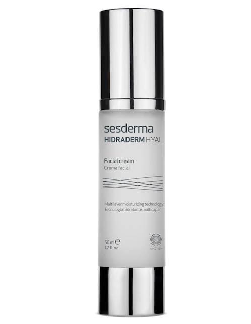 Crema facial recomendada para hidratar día y noche Hyal Sesderma Hidraderm para todo tipo de piel