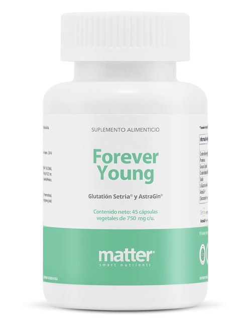 Forever Young Matter con glutatión, omega 3 de 30 cápsulas