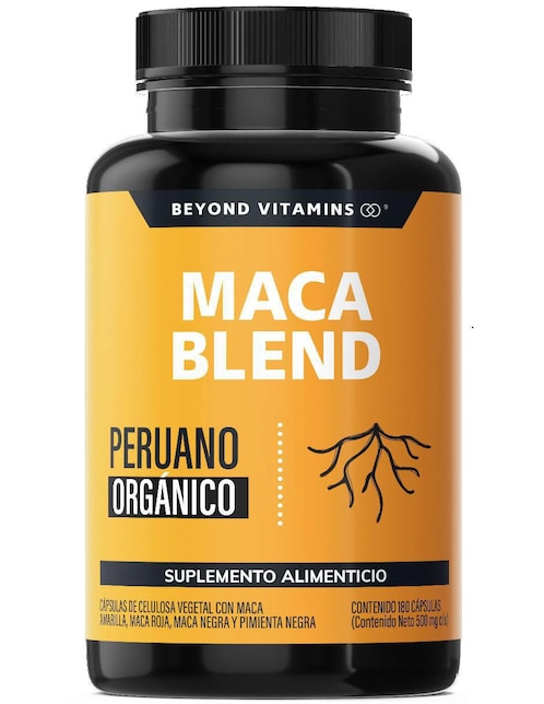 Maca Blend Beyond Vitamins 180 cápsulas