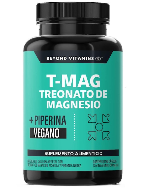 T-MAG Treonato de Magnesio Beyond Vitamins 180 caps