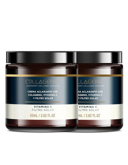 Crema facial recomendada para aclarar de noche Colageno Collagenic Premium