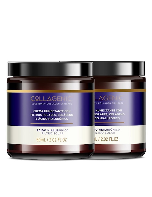 Crema facial recomendada para hidratar de noche Ácido Hialurónico Collagenic Premium