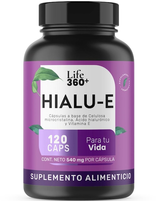 Ácido Hialurónico Vitamina E  Life360+ Con Ácido Hialurónico