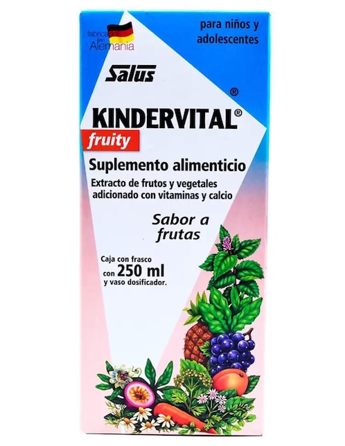 FLORA SALUS KinderVital Fruity Flora Salus sabor frutal de 250 ml