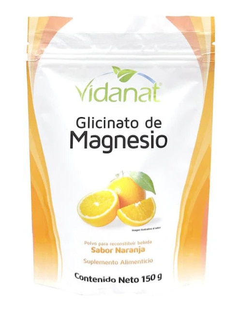 Glicinato de Magnesio sabor naranja de 150 g Glicinato de Magnesio sabor naranja de 150 g