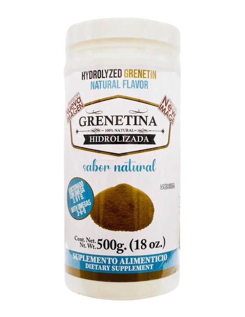 Grenetina Natural Pretty Bee sabor natural 500 g