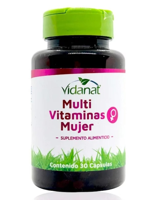 Multi Vitaminas Mujer Vidanat 30 cápsulas