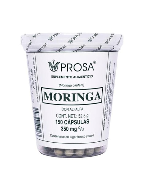 Moringa Prosa 150 cápsulas
