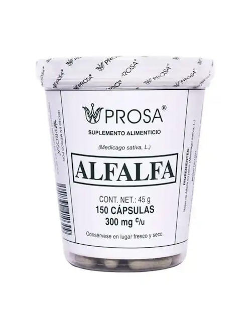 Alfalfa de 150 cápsulas Alfalfa de 150 cápsulas