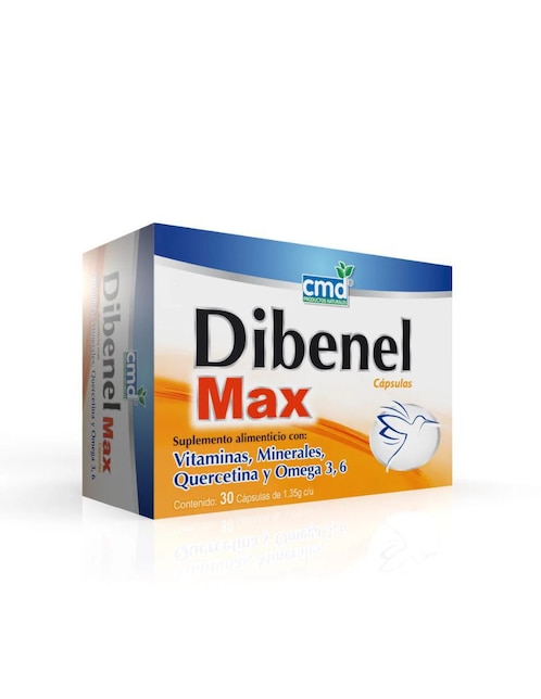 Dibenel Max CMD con quercetina 30 cápsulas