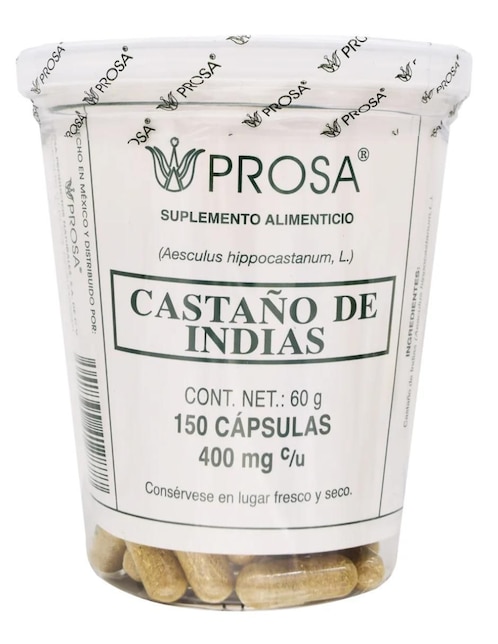 Castaño de Indias Prosa 150 cápsulas