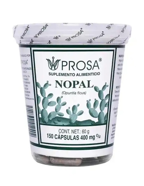 Nopal Prosa 150 cápsulas