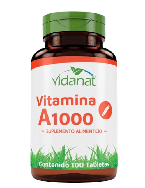Vitamina A1000 Vidanat de 100 tabletas