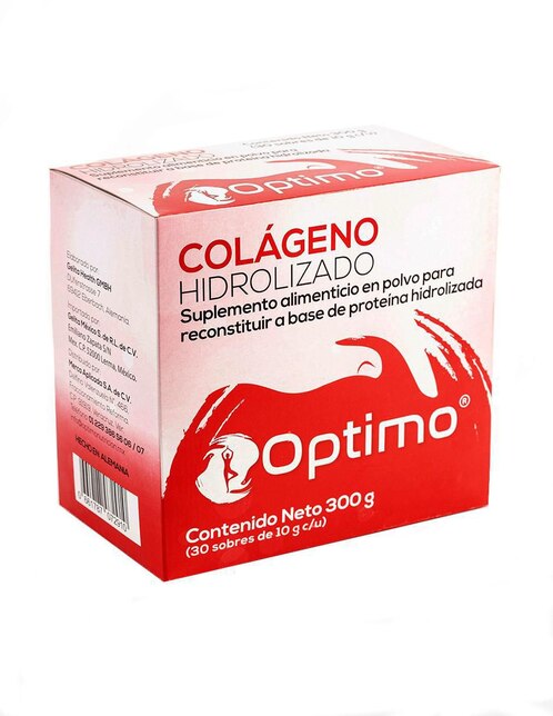 Colágeno Hidrolizado Optimo sabor original 300 g