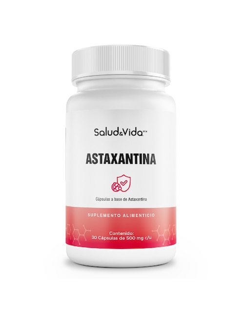 Astaxantina Salud & Vida Mx de 30 cápsulas
