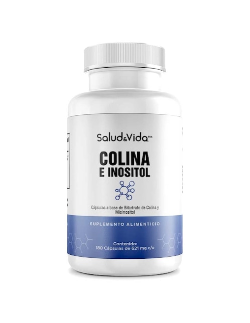 Colina e Inositol Salud & Vida Mx de 180 cápsulas