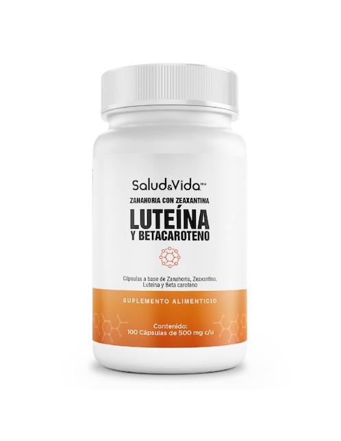 Luteína y Zeaxantina Salud & Vida Mx de 100 cápsulas