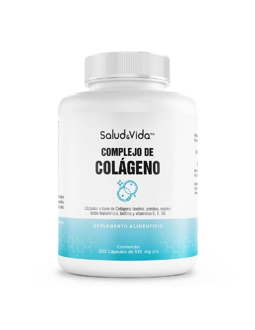 Complejo de Colágeno - Marino, Porcino y Bovino Salud & Vida Mx