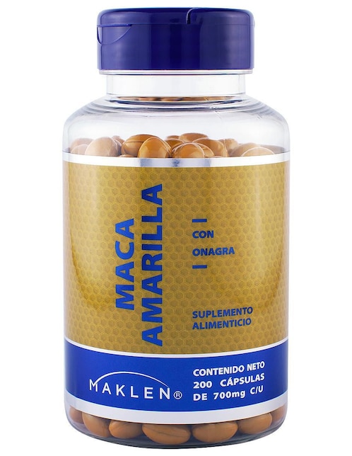 Maca Amarilla con Onagra Maklen