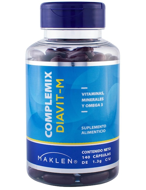 Complemix DIAVIT-M Maklen con vitaminas y minerales