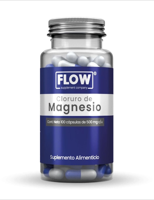 Cloruro De Magnesio de 100 cápsulas 1