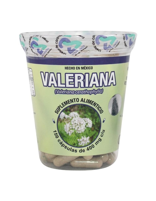 Valeriana de 150 cápsulas
