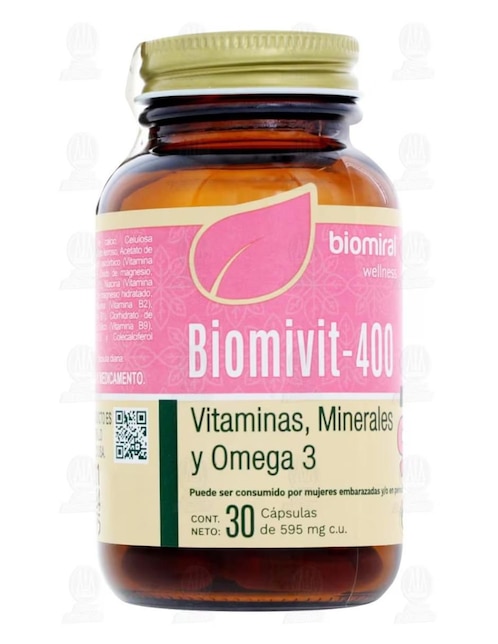 Biomivit 400 de 30 cápsulas 1