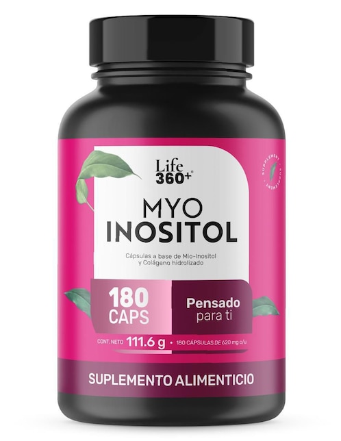 Myo Inositol Life360 de 180 cápsulas Myo Inositol Life360 de 180 cápsulas