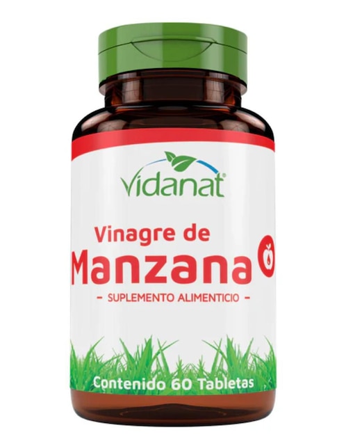 Vinagre de Manzana Vidanat de 60 tabletas