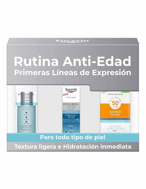 Kit tratamiento facial reafirmante antiedad Eucerin