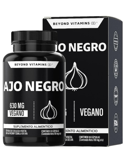Ajo Negro con Semilla de Uva Beyond Vitamins