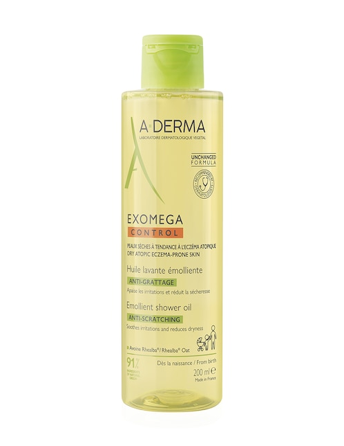 Limpiador rostro y cuerpo Exomega control para calmar la piel 1