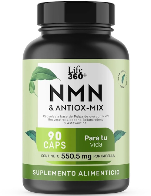 Nmn & Antox-Mix Life360+con resveratrol