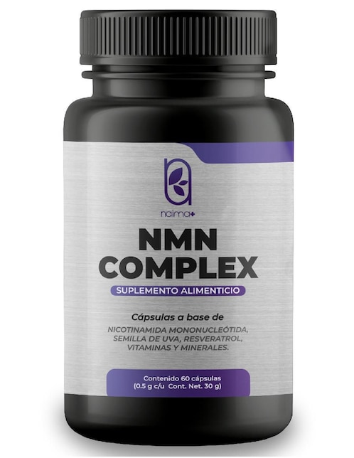 Nmn Complex Naima Naima con nicotinamida mononucleótido de 60 cápsulas