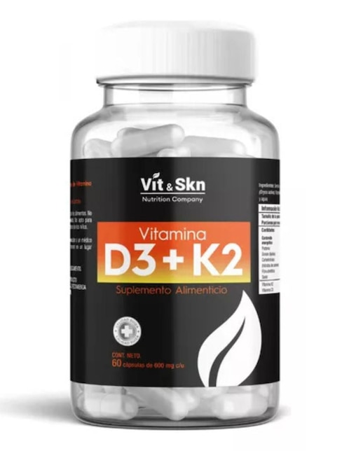 Vitamina D3 y K2  Vit & Skn Nutrition Company