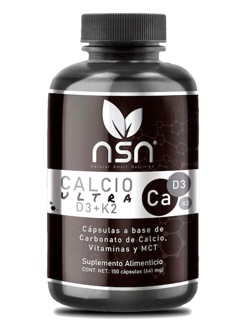 Ultra Calcio Natural Smart Nutrition con carbonato de calcio